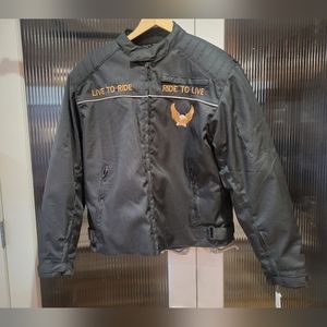 NWT Heavy Duty Padded Motorcycle Jacket